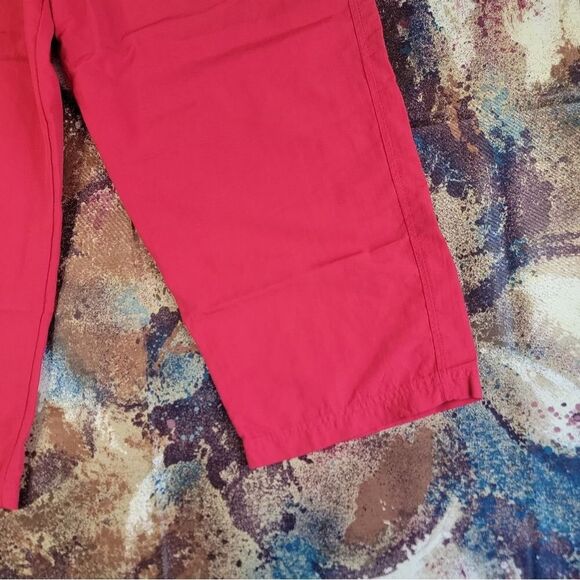 Women's L.L. Bean Nylon Mesh Outdoor Hiking Adventure Capri Style Pants - Picture 2 of 9